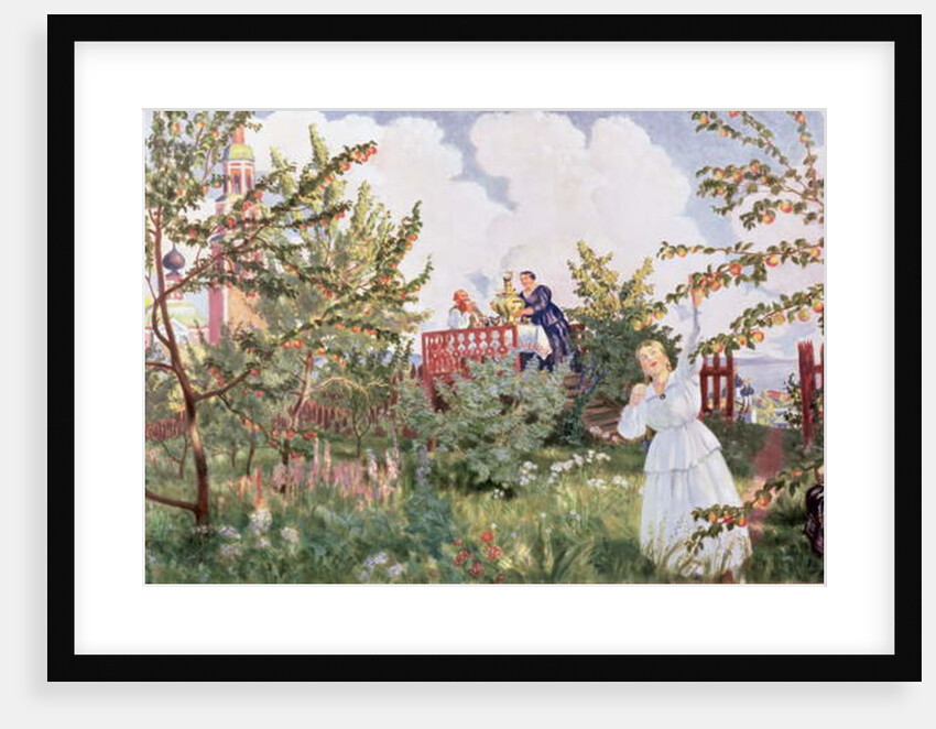 The Orchard, 1918 by Boris Mikhailovich Kustodiev