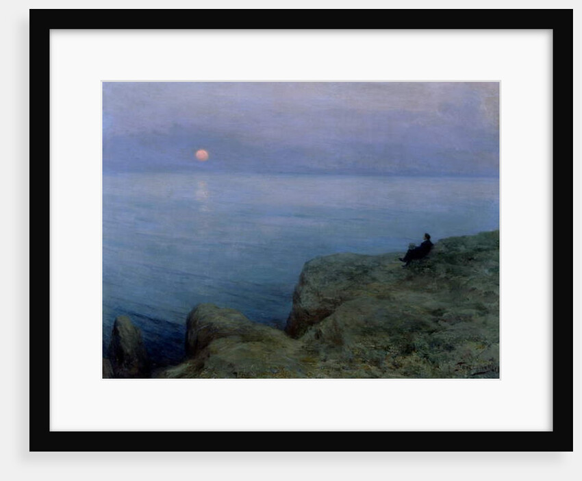 Alexander Pushkin at the Seashore, 1896 by Leonid Osipovic Pasternak
