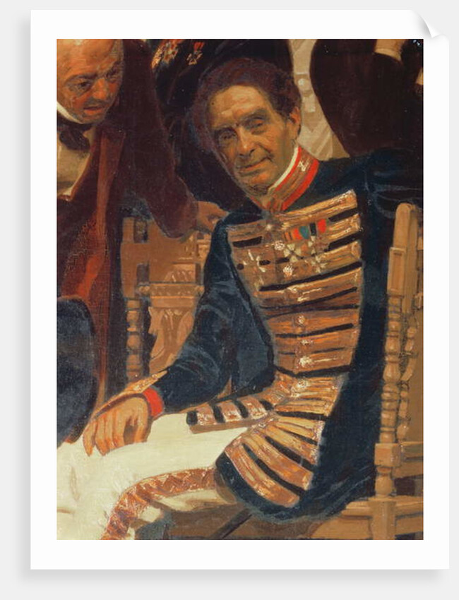 Count Aleksei Lvov by Ilya Efimovich Repin