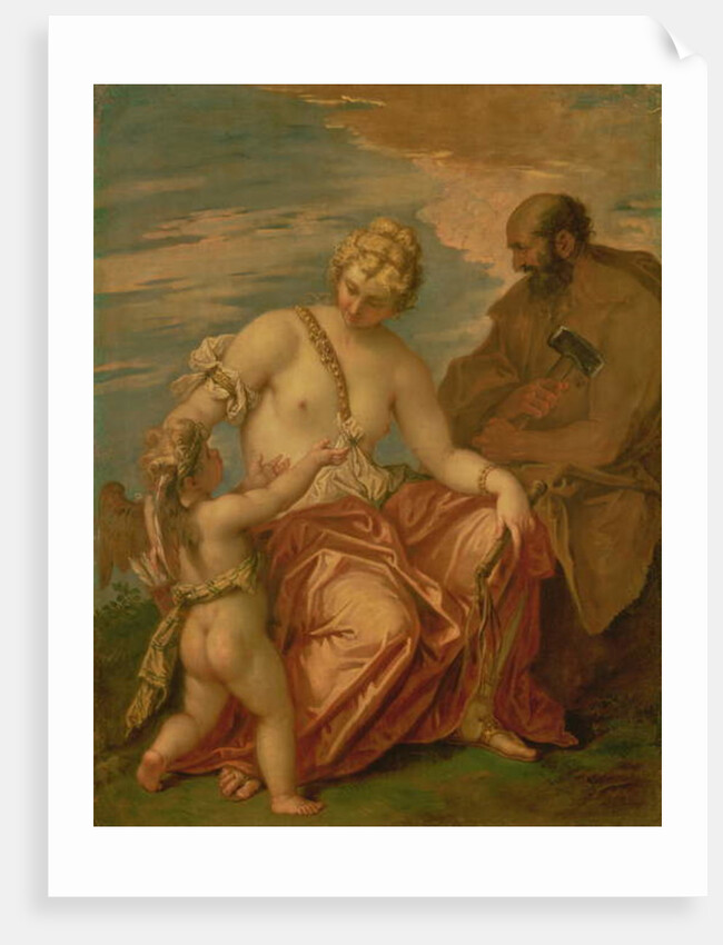 Venus, Vulcan and Cupid, 1705-06 by Sebastiano Ricci