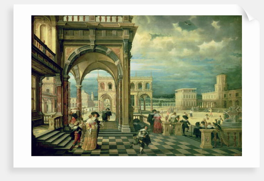 Italian Palace, 1623 by Hendrik the Younger Steenwyck