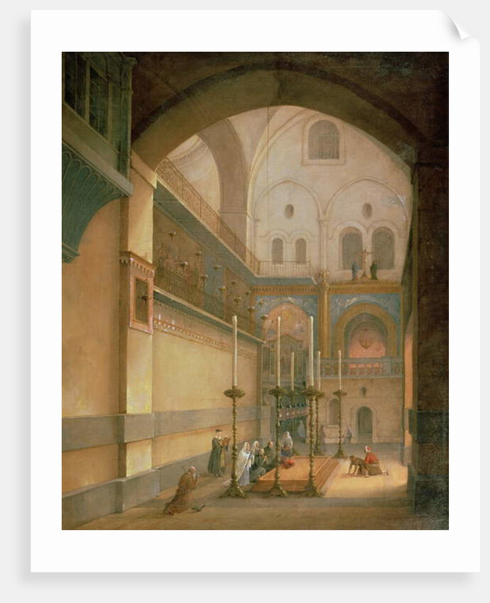 The Tomb Chapel in the Resurrection Temple in Jerusalem by Nikanor Grigor'evich Chernetsov