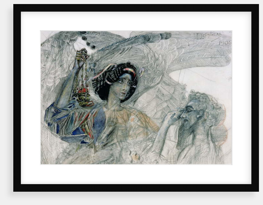 The Six Winged Seraph by Mikhail Aleksandrovich Vrubel