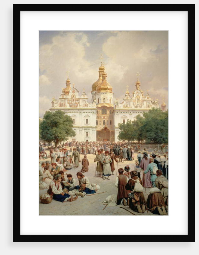 The Great Church of Kievo-Pecherskaya Lavra in Kiev, 1905 by Vasili Vasilievich Vereshchagin