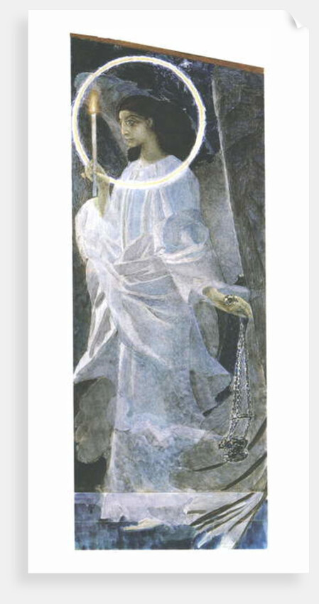 Angel with a Candle, 1887 by Mikhail Aleksandrovich Vrubel