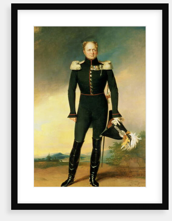 Portrait of Emperor Alexander I 1825 by George Dawe