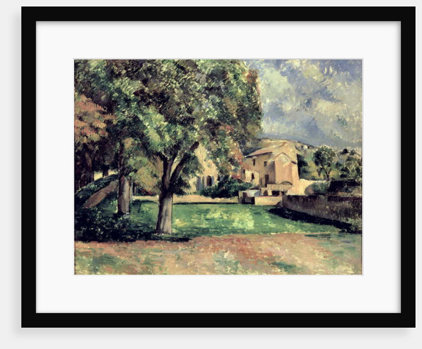 Trees in a Park, Jas de Bouffan, 1885-87 by Paul Cezanne