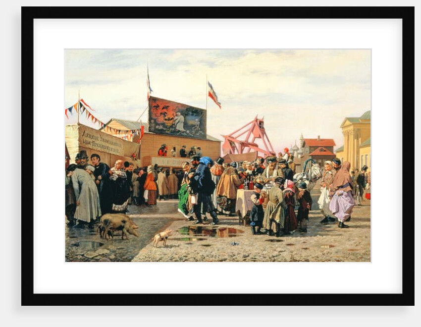 Stalls for Easter Week in Tula, 1868 by Andrei Andreevich Popov