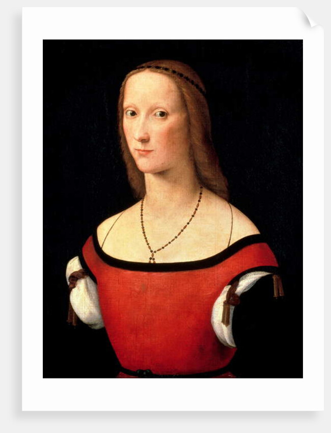 Portrait of a Woman, 1500s by Lorenzo Costa