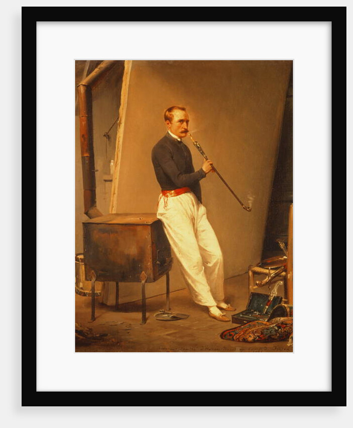 Self Portrait, 1835 by Emile Jean Horace Vernet