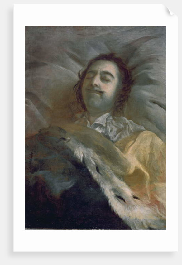 Peter I the Great on his Deathbed, 1725 by Ivan Nikitich Nikitin