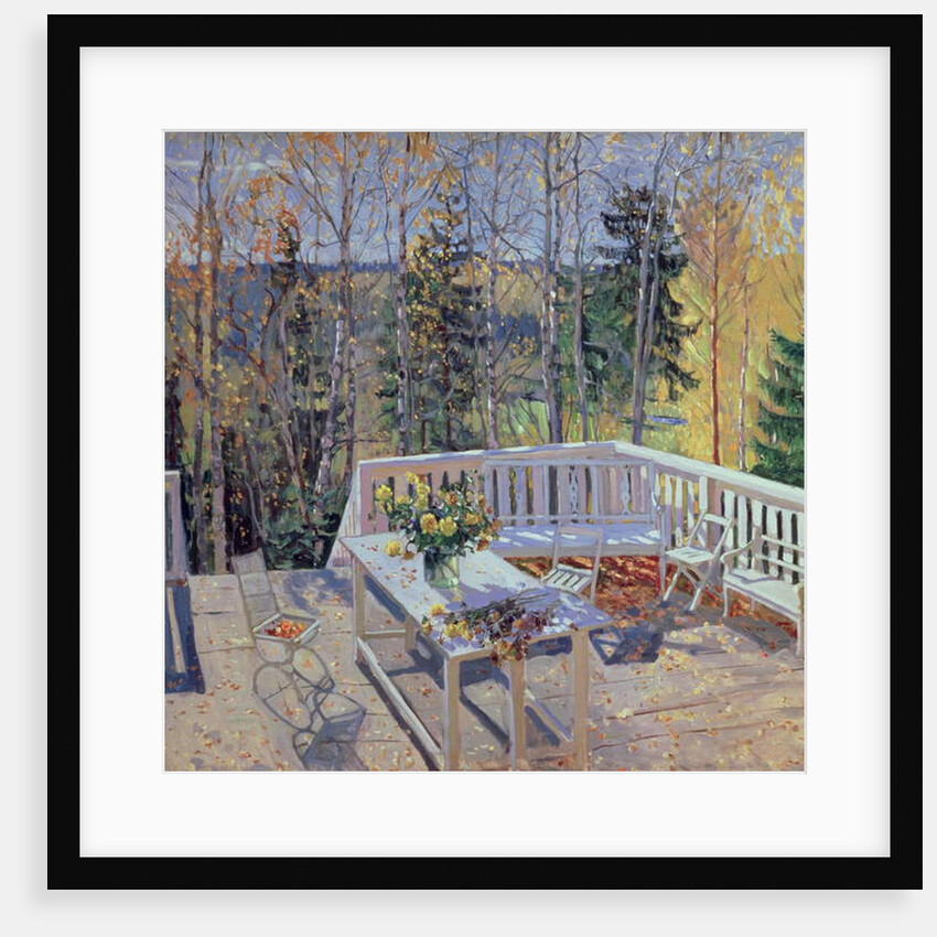 Deserted Terrace, 1911 by Stanislav Schukovsky