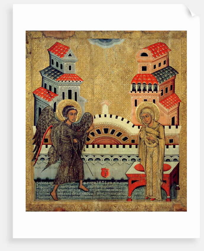 The Annunciation, 1579 by Fedusko of Sambor