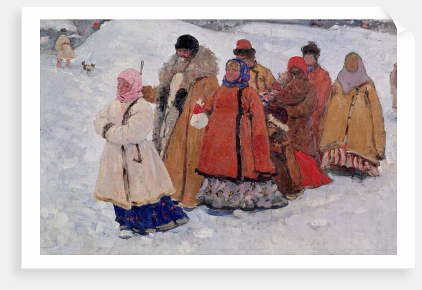 A Family, 1909 by Sergej Vasilevic Ivanov