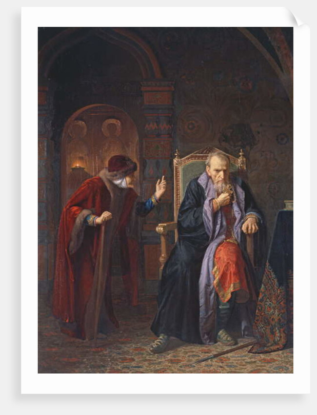 Tsar Ivan IV the Terrible and his Wet Nurse, 1886 by Karl Gottlieb Wenig