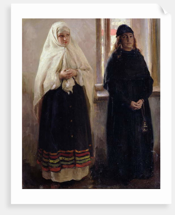 Two Worlds by Klavdiy Vasilievich Lebedev