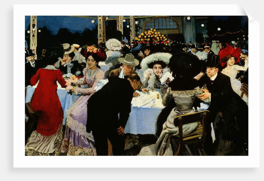 Night Restaurant by M.G Slepyan