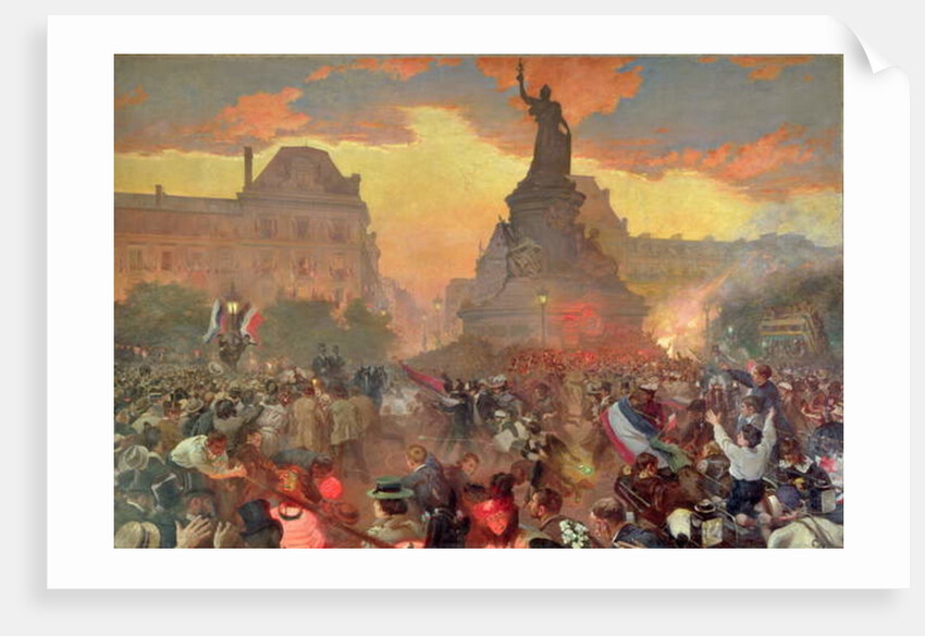 Carnival in Paris in Honour of the Russian Navy, 5th October 1893, 1900 by Leon Bakst