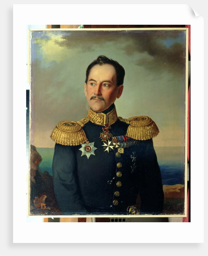 Portrait of Vice-admiral Nikolai Rimsky-Korsakov by G. Botmann