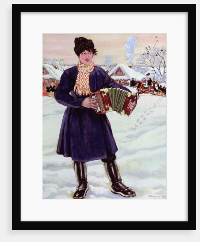 Shrove-tide, 1916 by Boris Mikhailovich Kustodiev