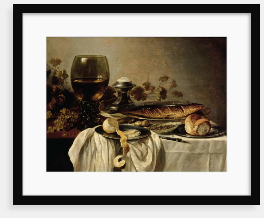 Breakfast, 1646 by Pieter Claesz