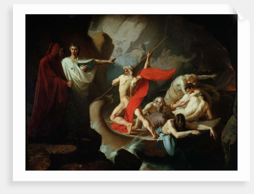 Charon Conveying the Souls of the Dead across the Styx, 1860 by Konstantin Petrovich Pomerantsev