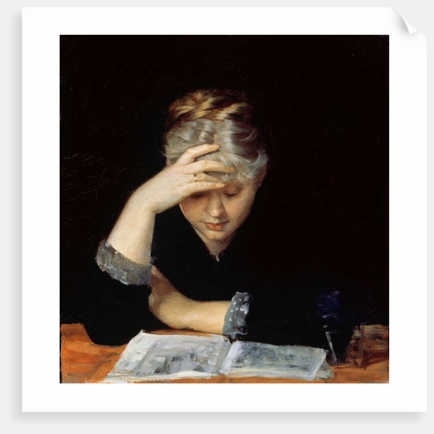 At a Book by Maria Konstantinova Bashkirtseva