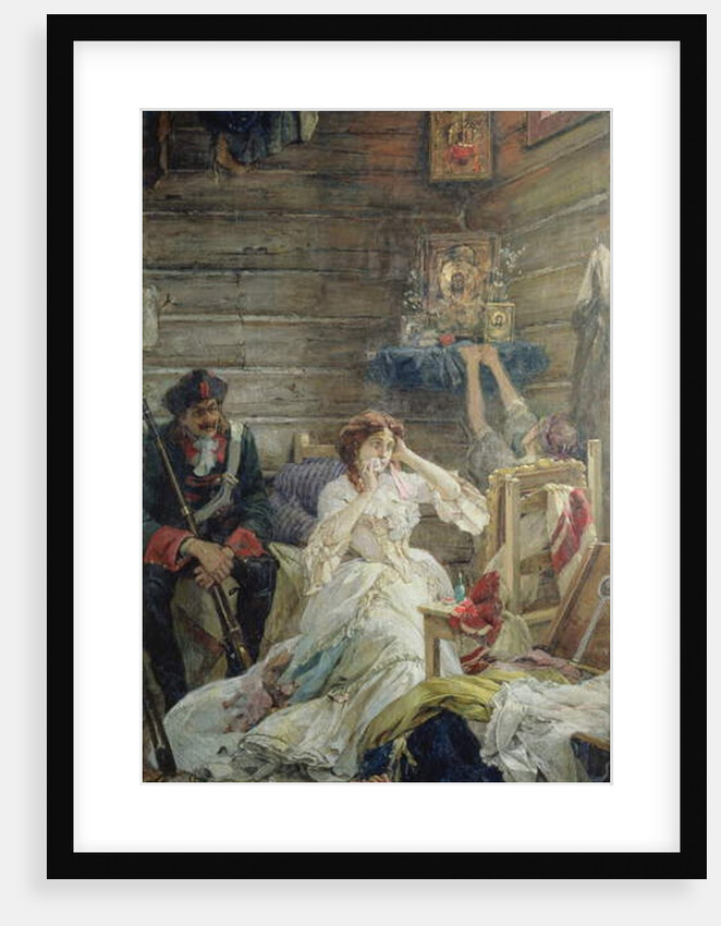 Lady Maria Hamilton Before the Execution, 26th March 1799, 1904 by Pavel Alexandrovich Svedomsky