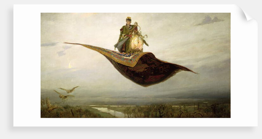 Le Tapis volant, 1880 by Apollinari Mikhailovich Vasnetsov