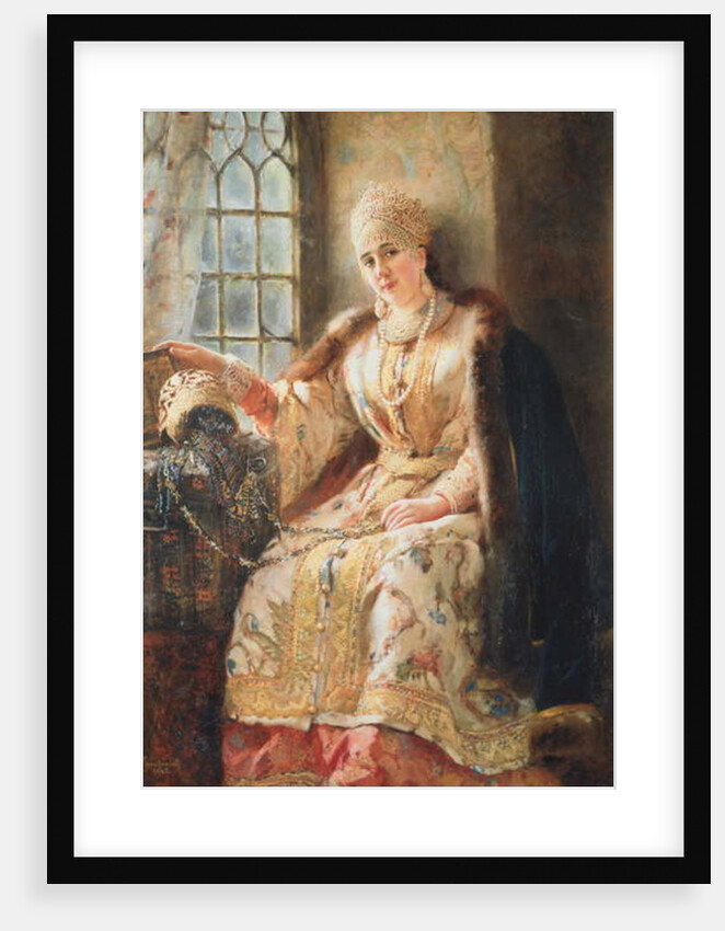 Boyar's Wife at the Window, 1885 by Konstantin Egorovich Makovsky