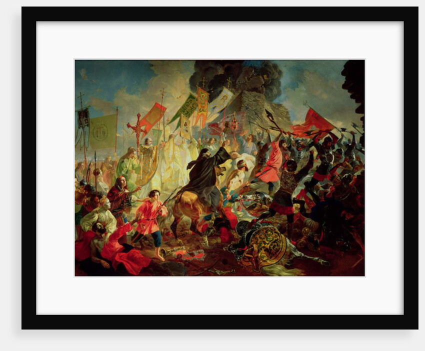 King Stephan IV Batory besieging Pskov in 1581 by Karl Pavlovich Bryullov