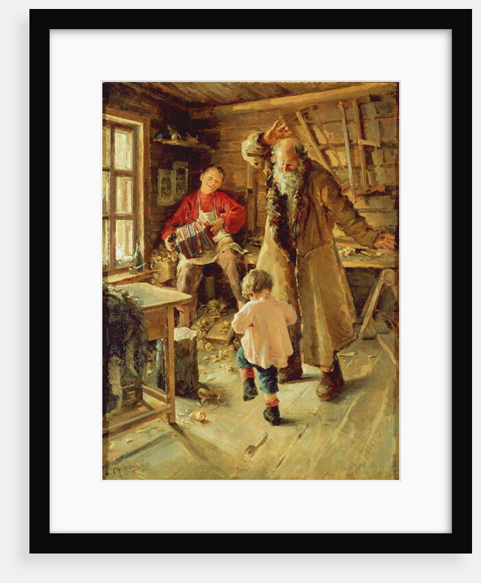 A Merry Moment, 1897 by Antonina Leonardov Rzhevskaya