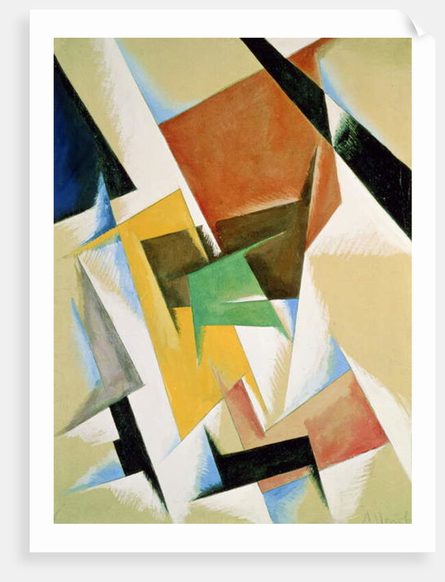 Compostion, 1921 by Lyubov Sergeevna Popova