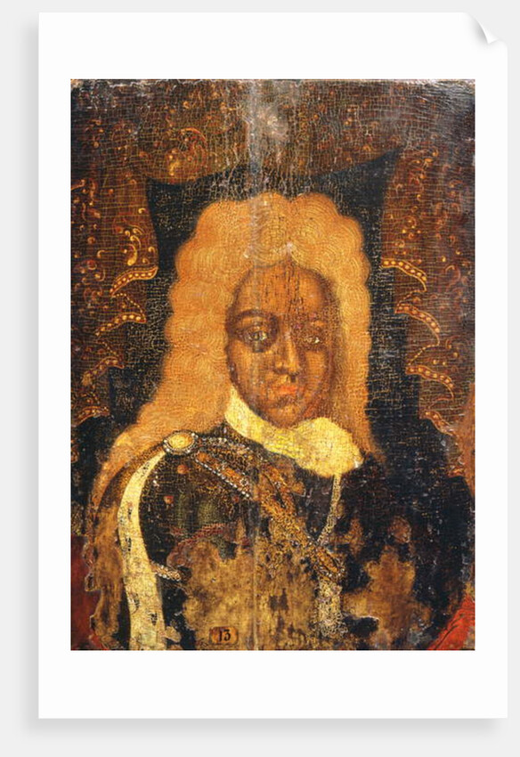 Portrait of Tsar Alexei I by School Russian