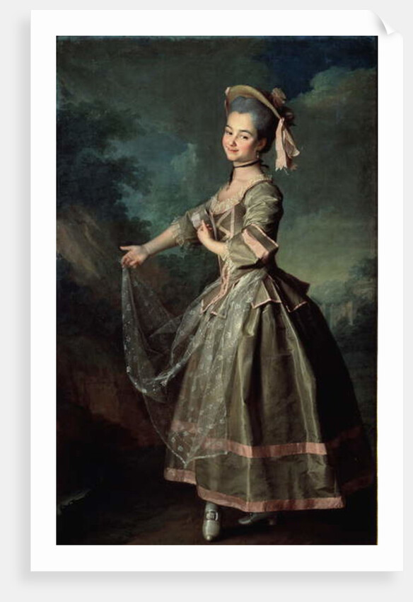 Portrait of Yekaterina Nelidova, 1773 by Dmitri Grigor'evich Levitsky
