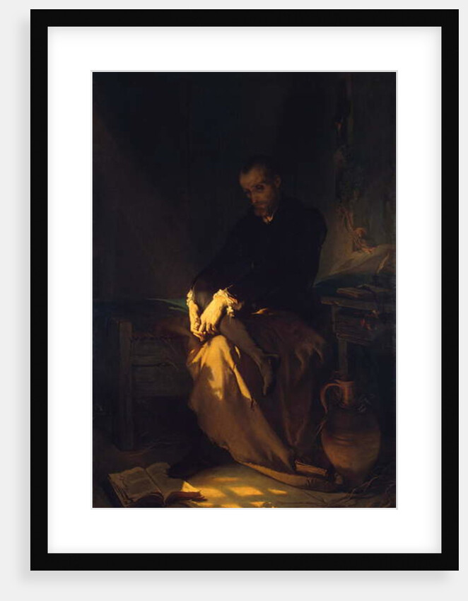 Tasso in Prison, 1853 by Louis Gallait