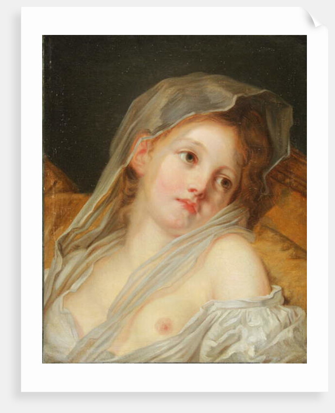 A Dreamer, c.1780 by Jean Baptiste Greuze