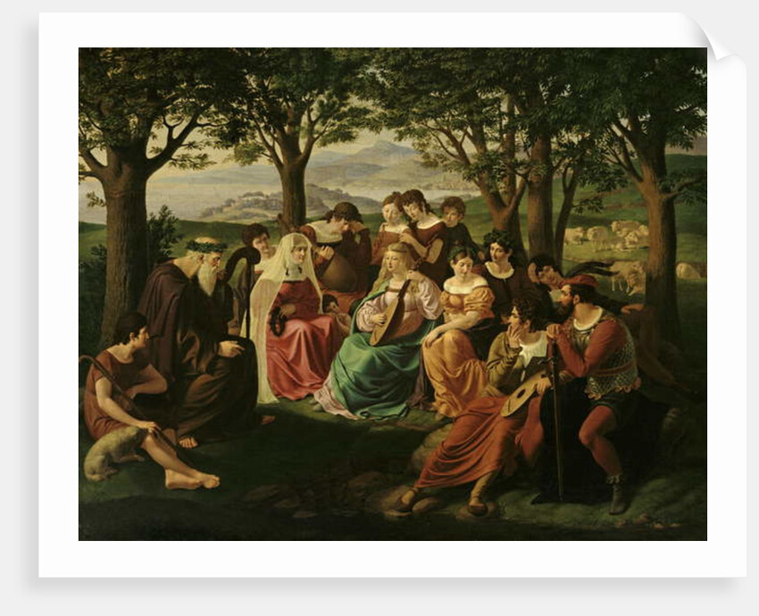 Singing Competition by Heinrich Anton Daehling