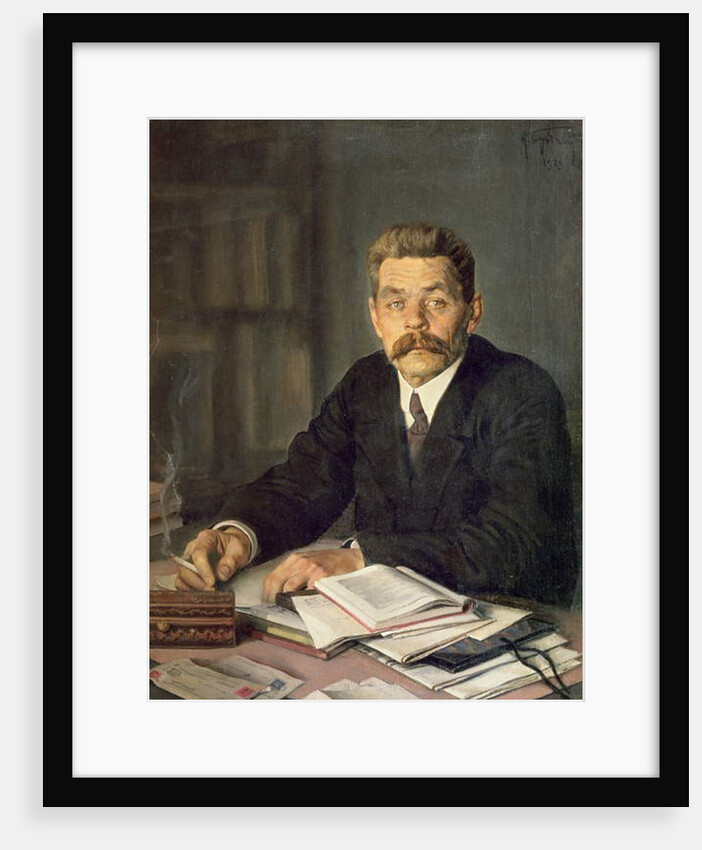 Portrait of the Author Maxim Gorky, 1929 by Isaak Israilevich Brodsky