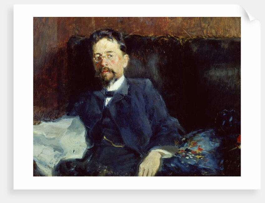 Portrait of Anton Chekhov 1902 by Peter Alexandrovich Nilus