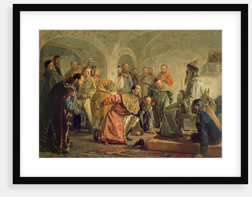 The Oprichnina at the Court of Ivan IV by Nikolai Vasilievich Nevrev