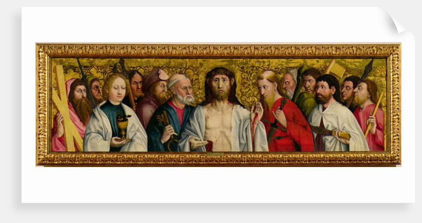 Christ and the Twelve Apostles by German School