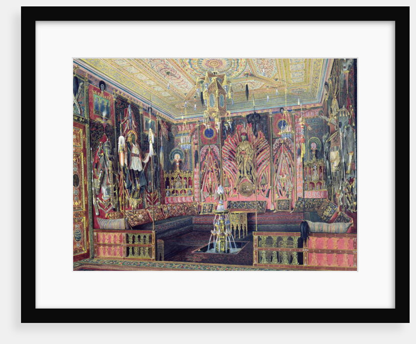 The Arabian Hall in the Catherine Palace at Tsarskoye Selo, c.1850 by Luigi Premazzi