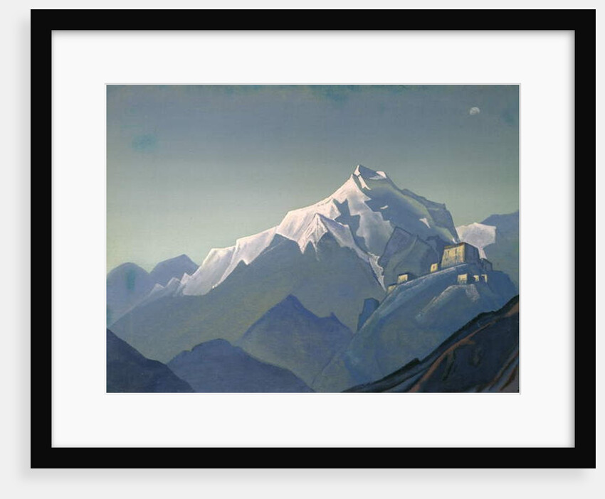 Tibet: A Monastery, 1944 by Nicholas Roerich