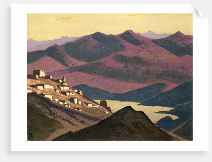 Yam-Zo Lake, 1937 by Nicholas Roerich