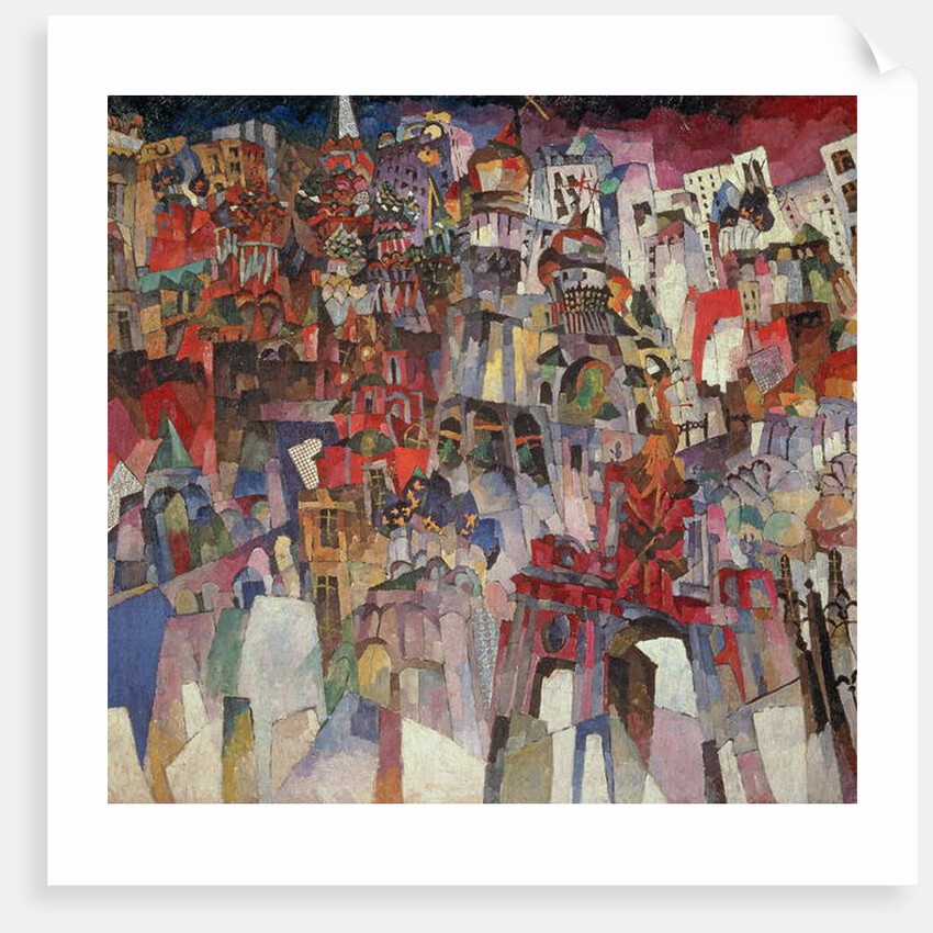 Moscow, 1913 by Aristarkh Vasilievic Lentulov