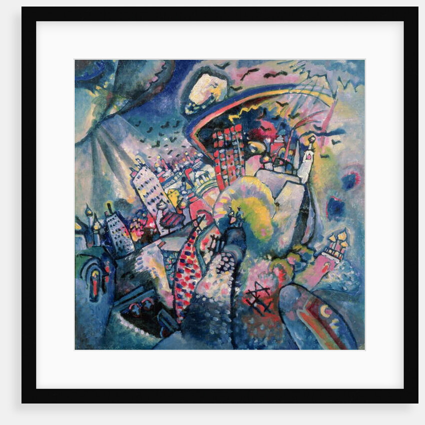 Moscow I, 1916 by Wassily Kandinsky