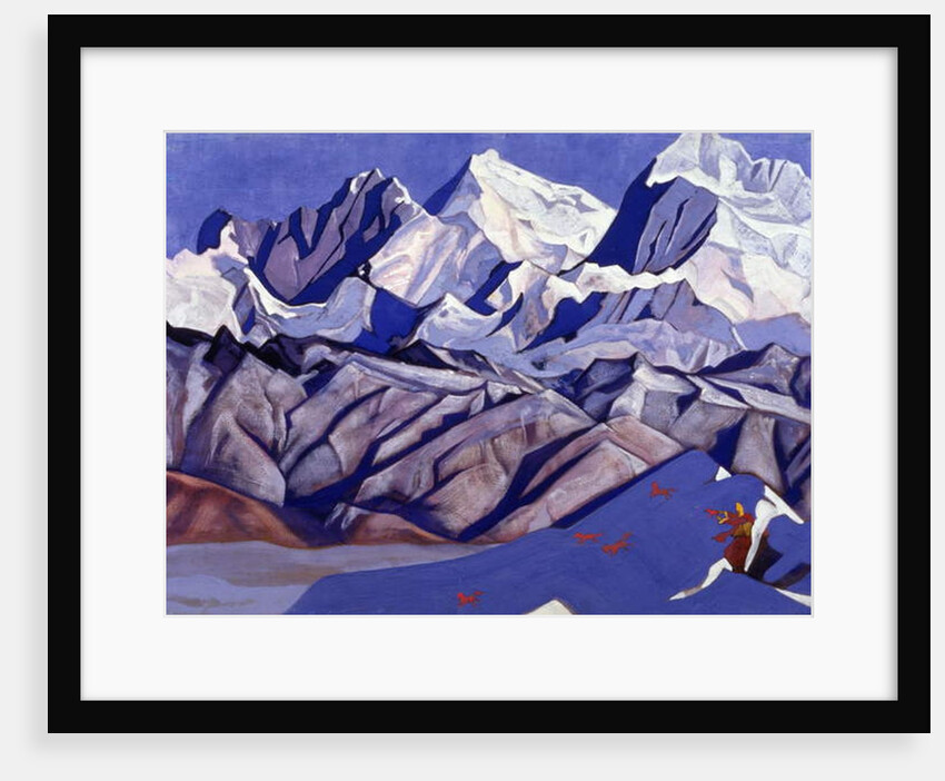 Red Horses, 1925 by Nicholas Roerich