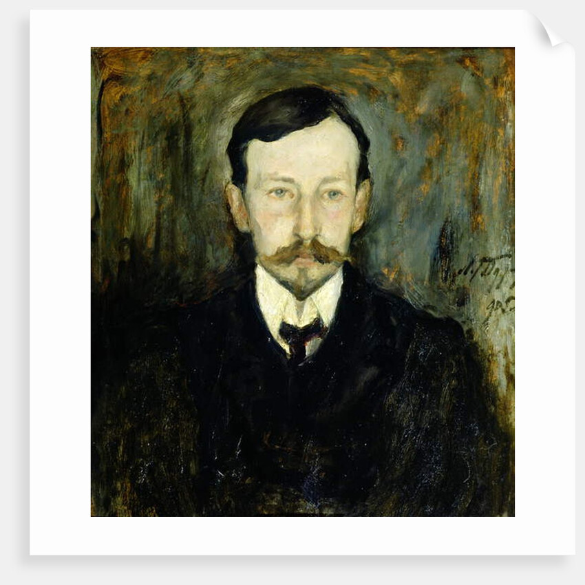 Portrait of Ivan Bunin, 1905 by Leonard Viktorovich Turzhansky