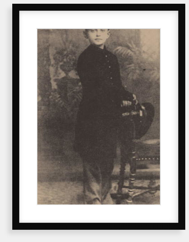 Leon Trotsky aged 9, 1888 by Russian Photographer